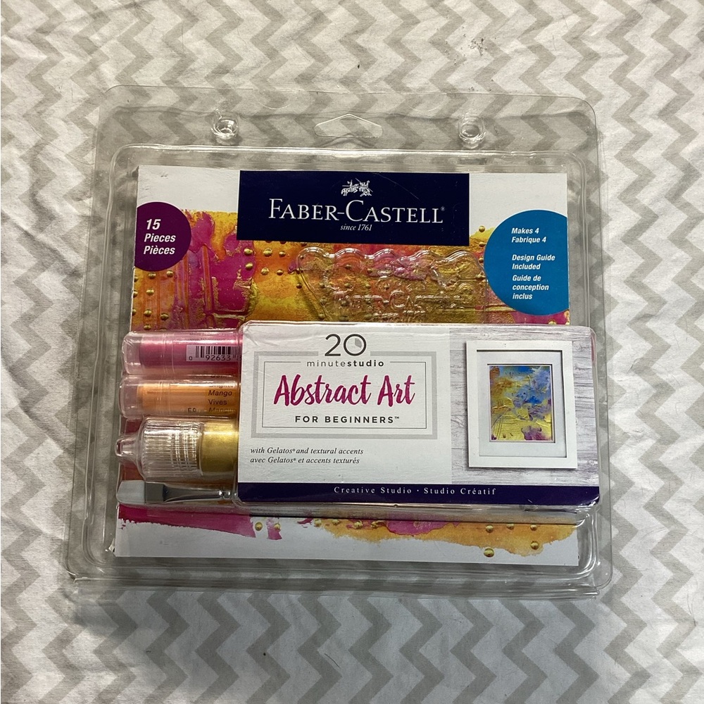 15 PC Faber Castell Abstract Art for Beginners